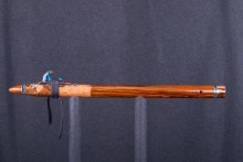 Mun Ebony Burl Native American Flute, Minor, Low D-3, #S1K (3)